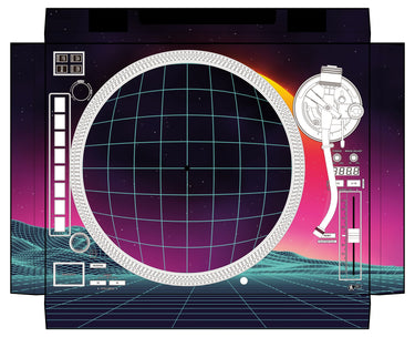 Reloop RP 8000 MK2 Skin Synthwave Horizon